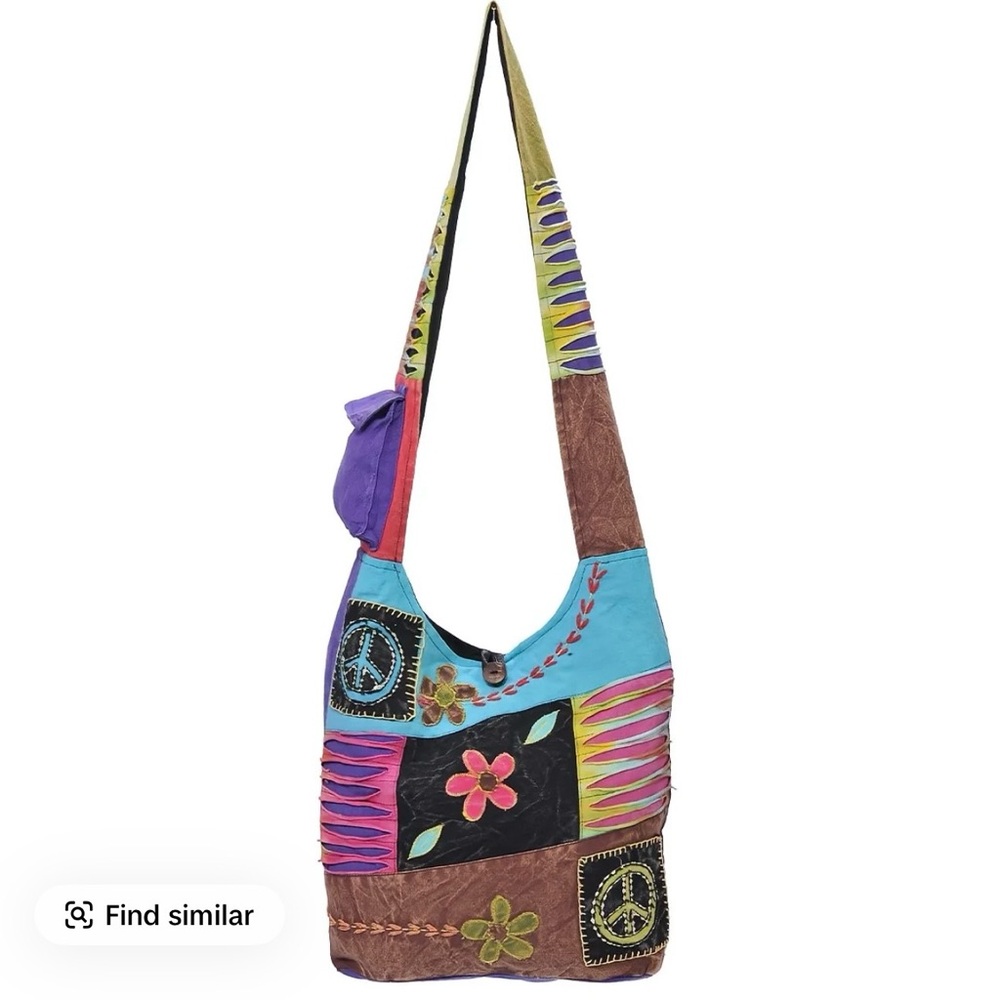 Summer Peace Hobo Bag, BNWT